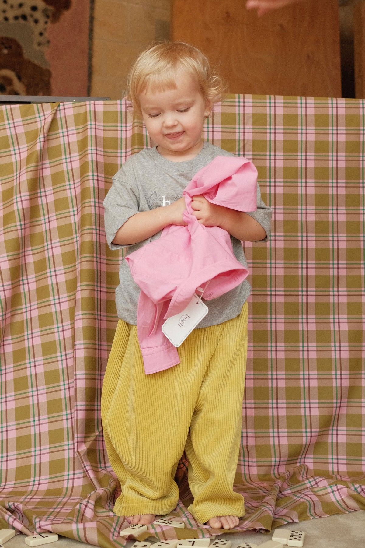 Button-up Shirt- Blossom Pink
