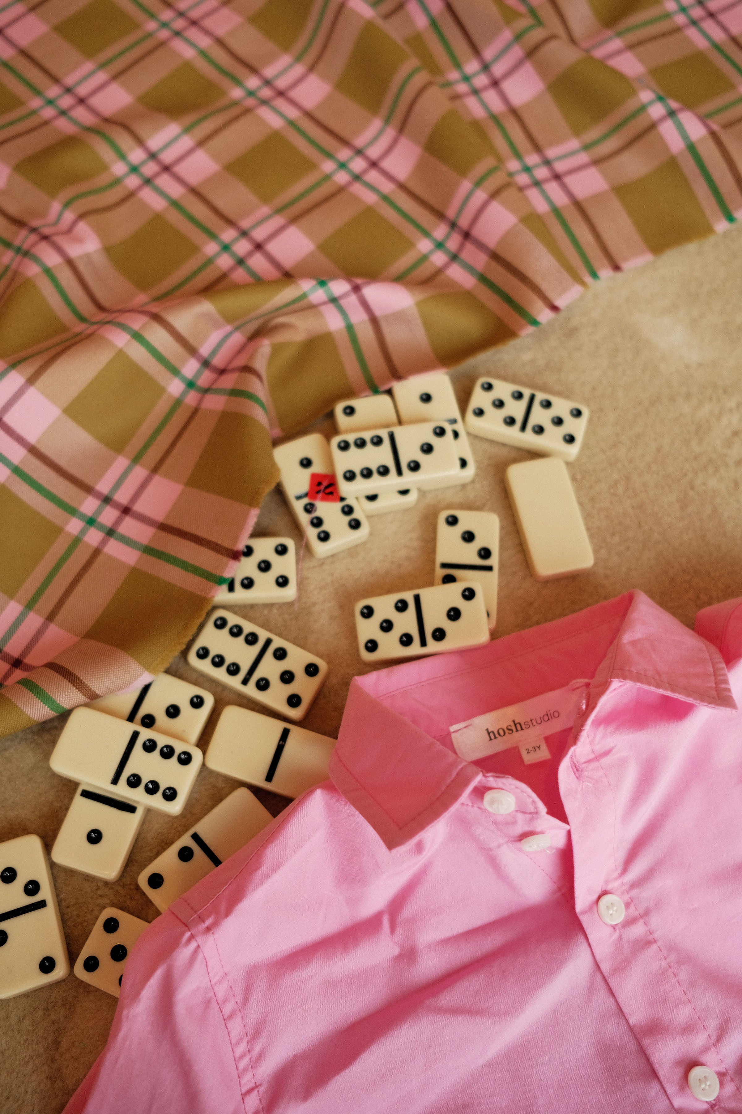 Button-up Shirt- Blossom Pink